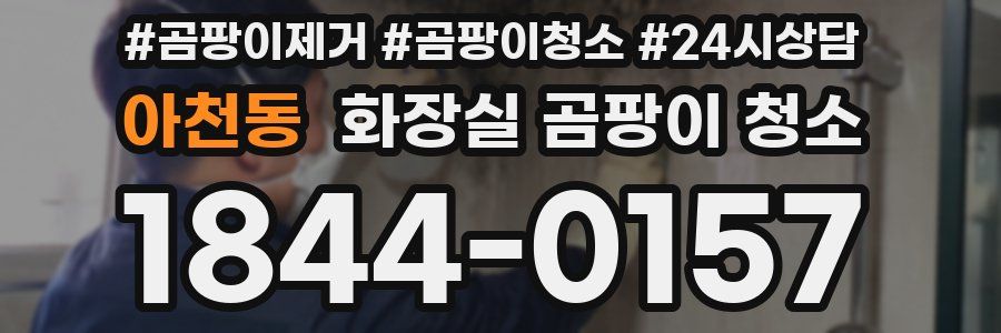 아천동 화장실 곰팡이 청소