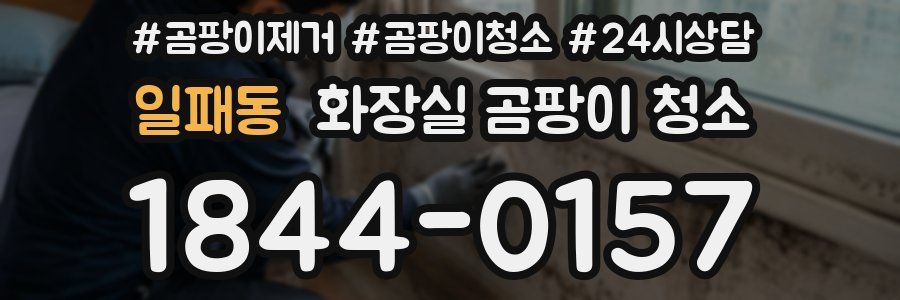일패동 화장실 곰팡이 청소