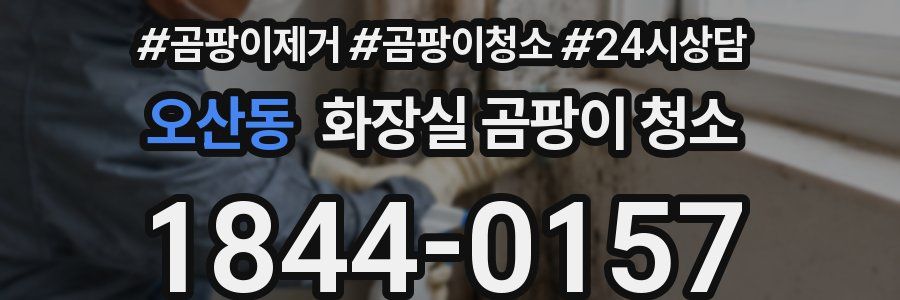 오산동 화장실 곰팡이 청소