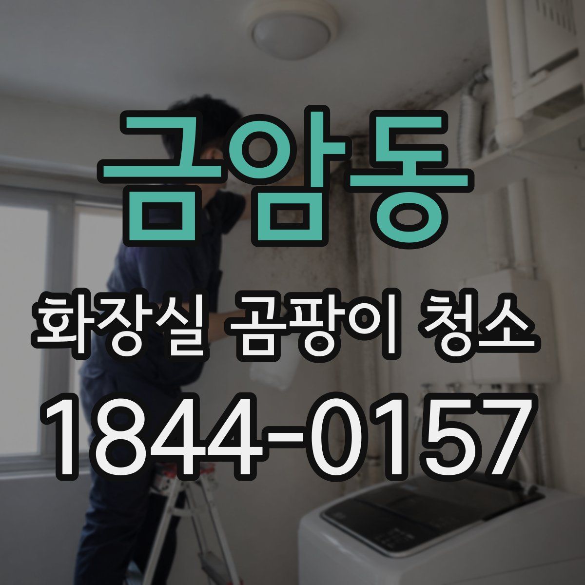 금암동 화장실 곰팡이 청소