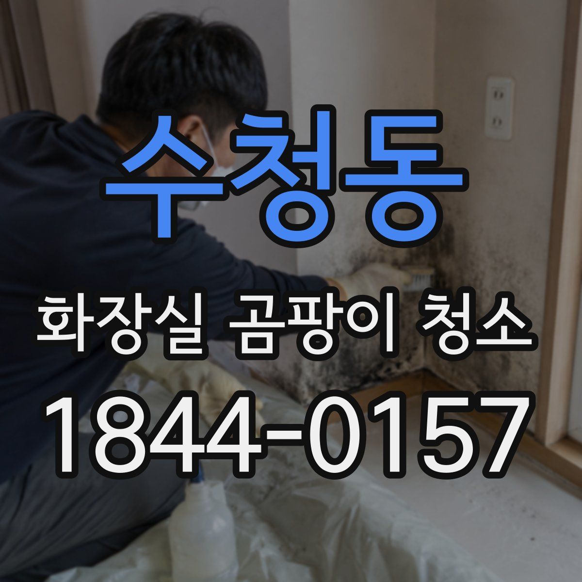 수청동 화장실 곰팡이 청소