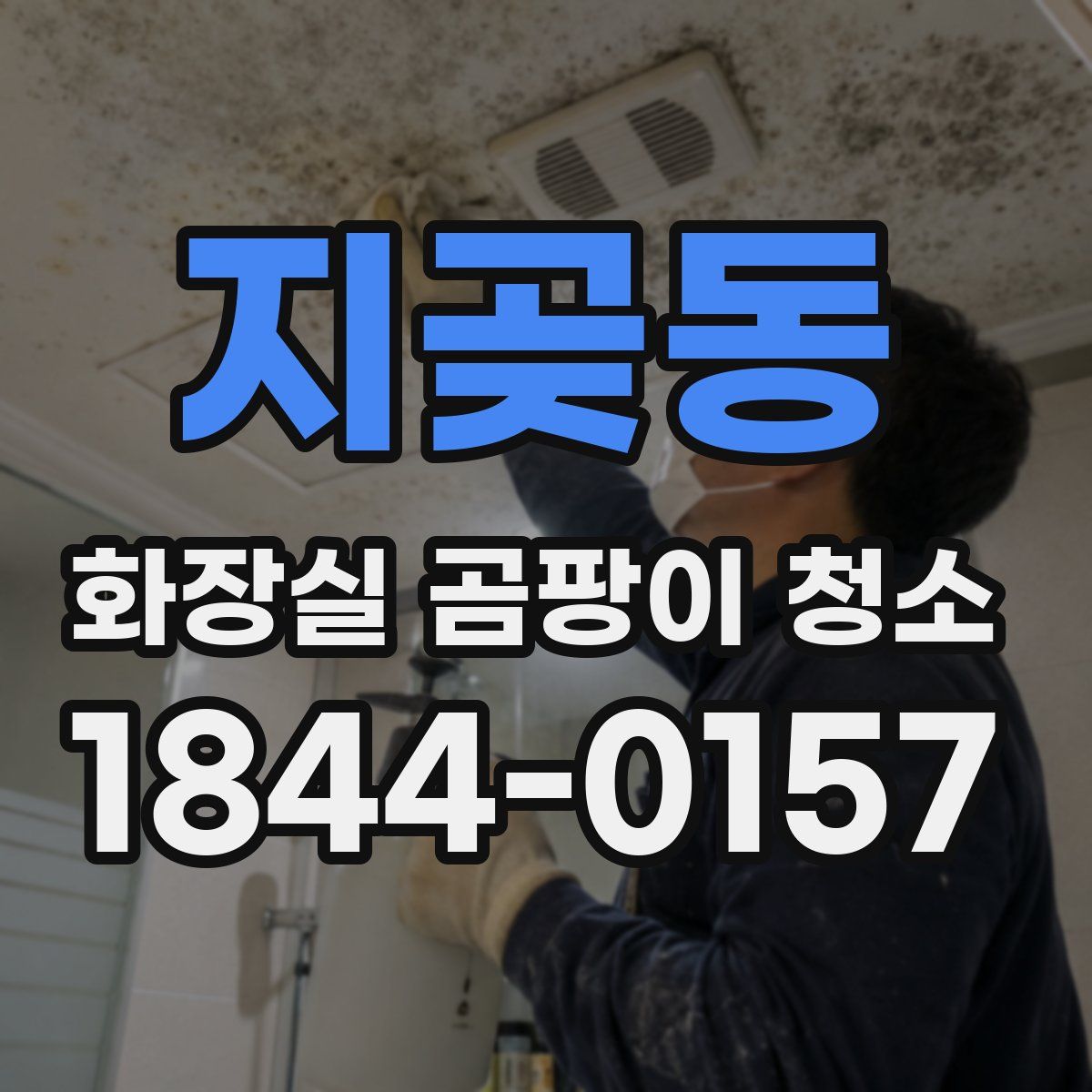 지곶동 화장실 곰팡이 청소