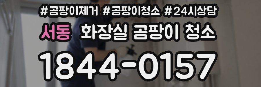 서동 화장실 곰팡이 청소
