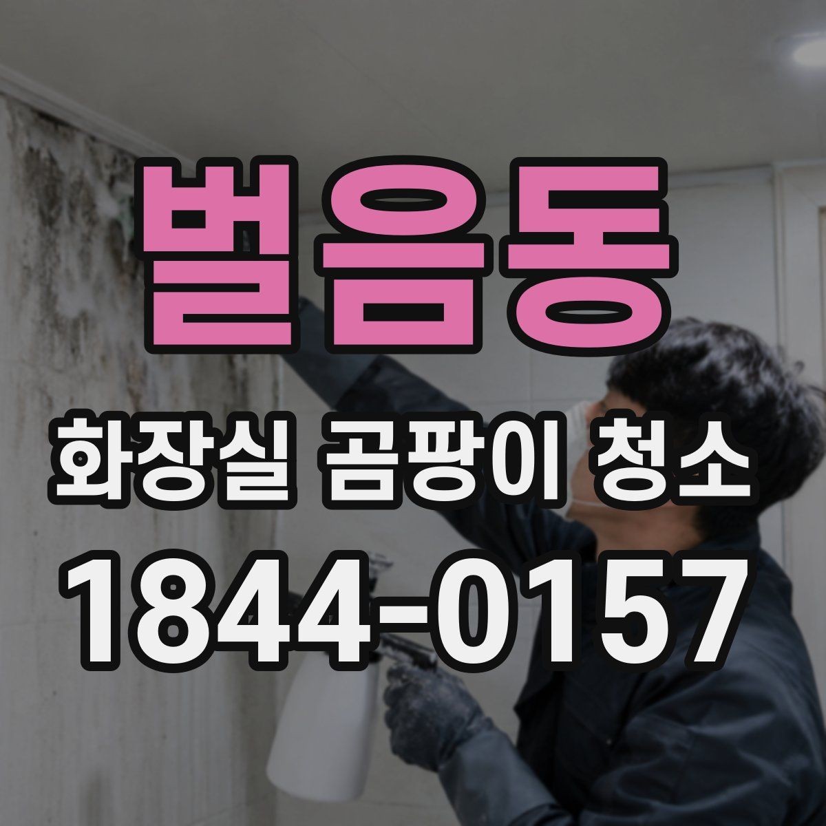 벌음동 화장실 곰팡이 청소 전 오염도 확인하는 핵심 포인트