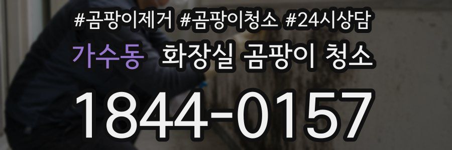 가수동 화장실 곰팡이 청소