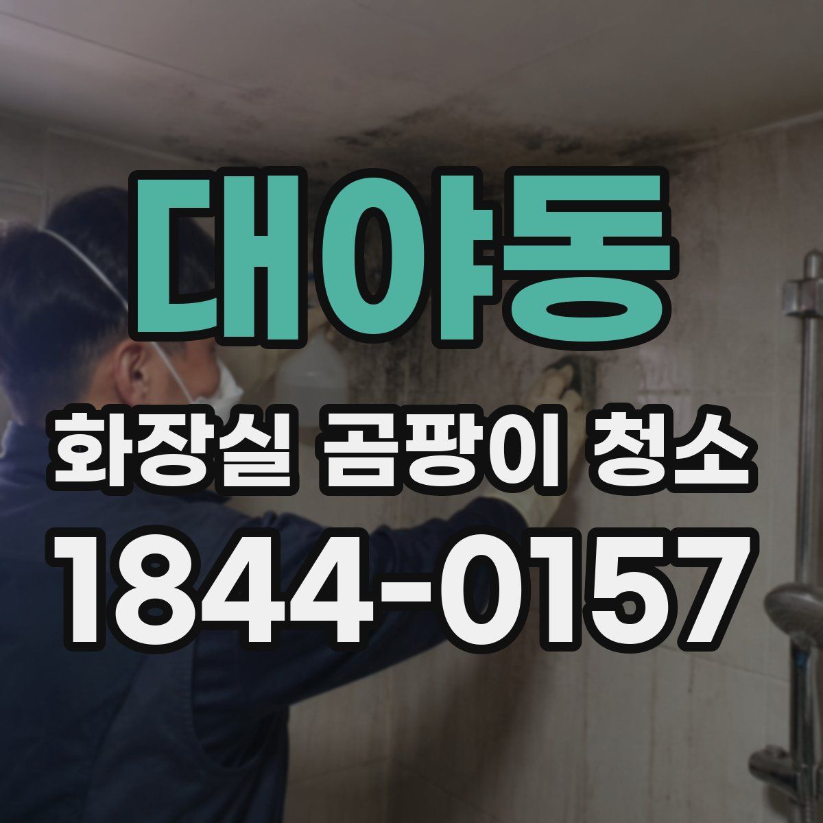 대야동 화장실 곰팡이 청소