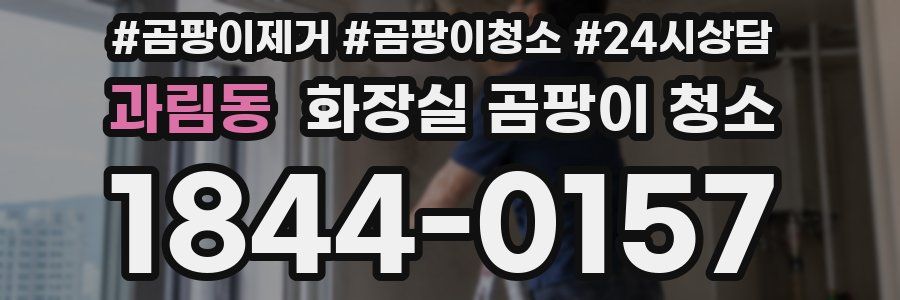 과림동 화장실 곰팡이 청소
