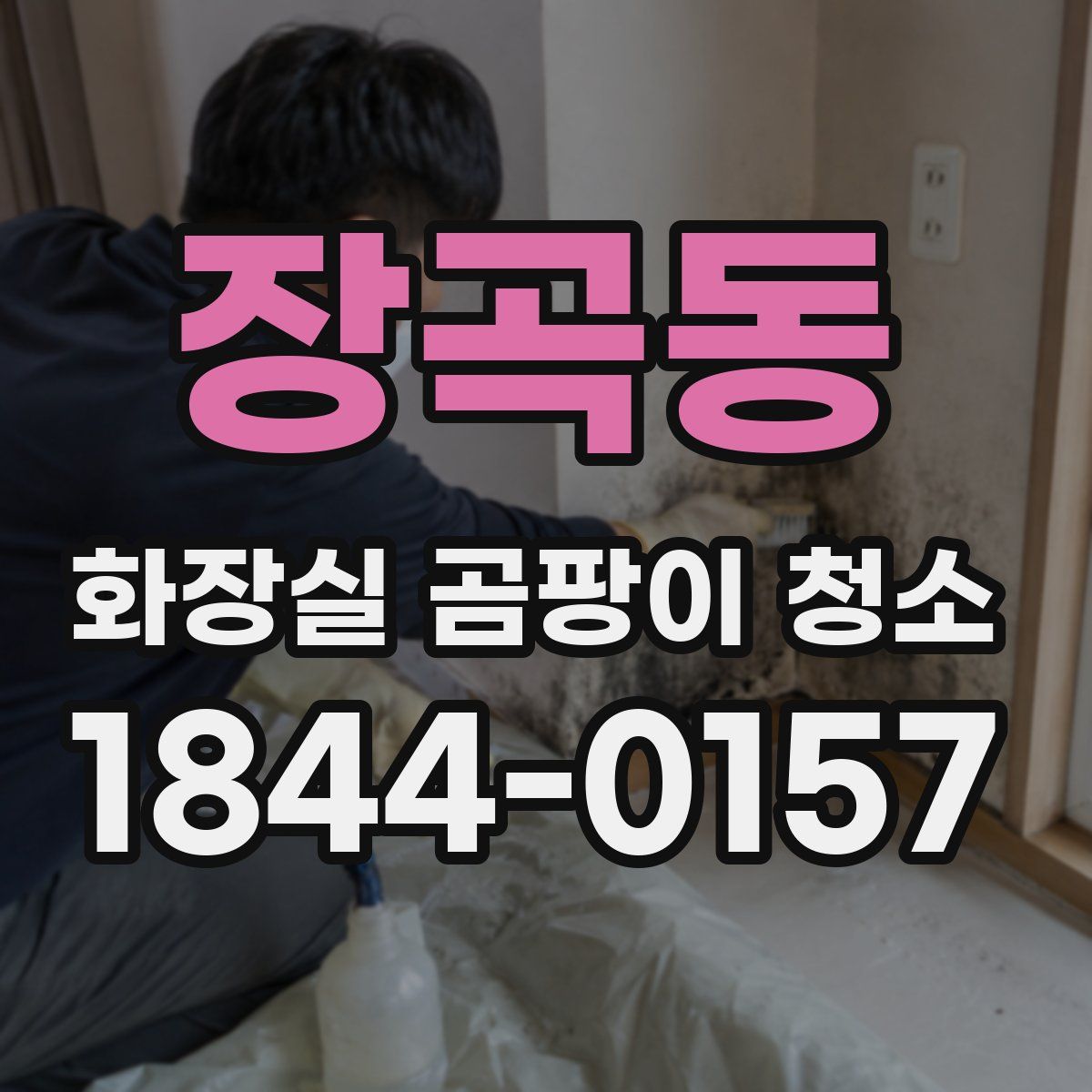장곡동 화장실 곰팡이 청소