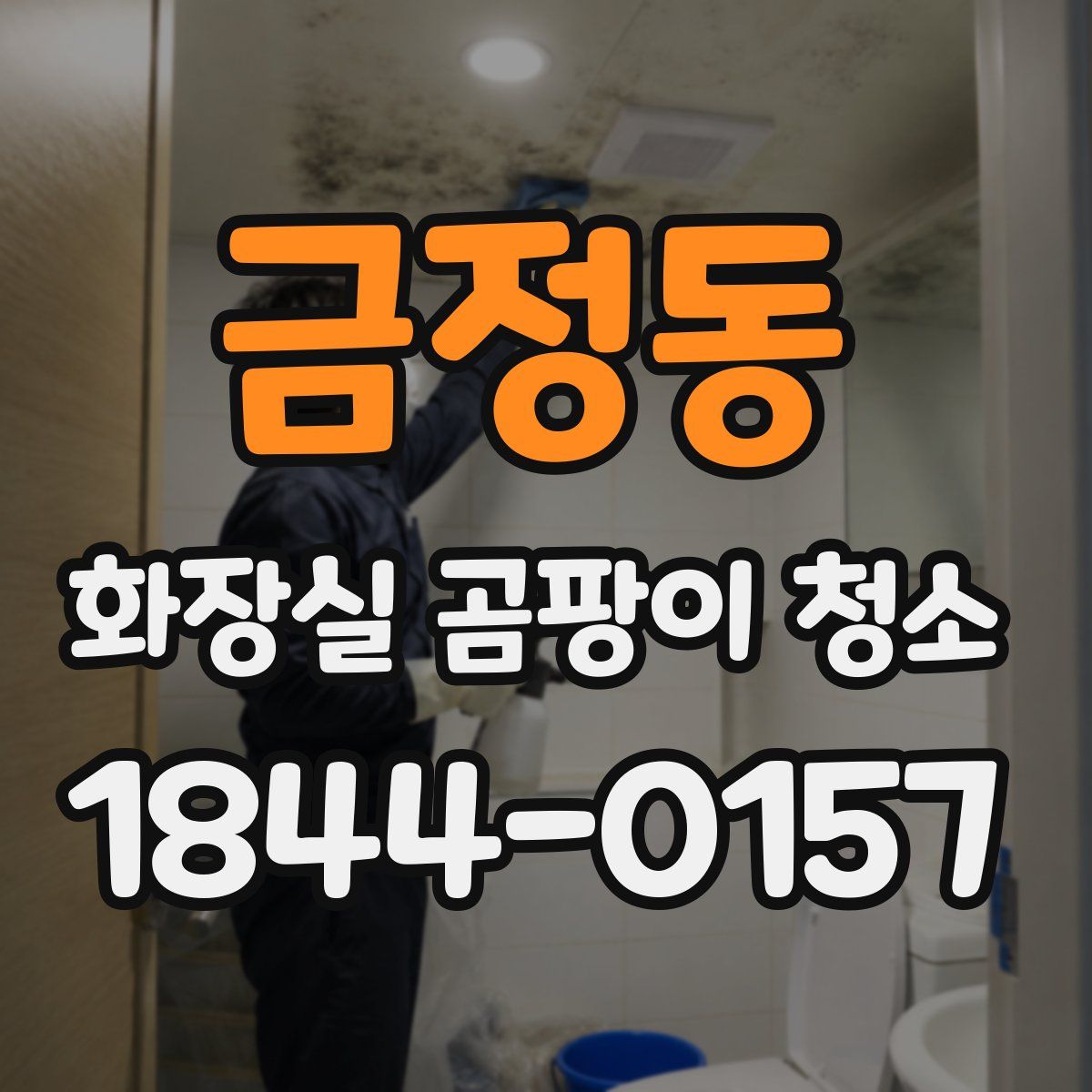 금정동 화장실 곰팡이 청소