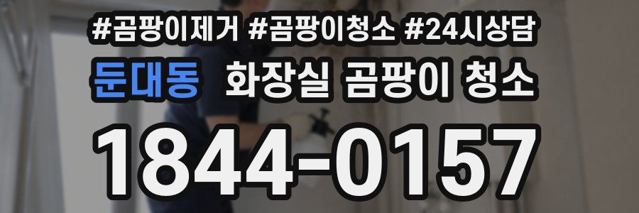 둔대동 화장실 곰팡이 청소