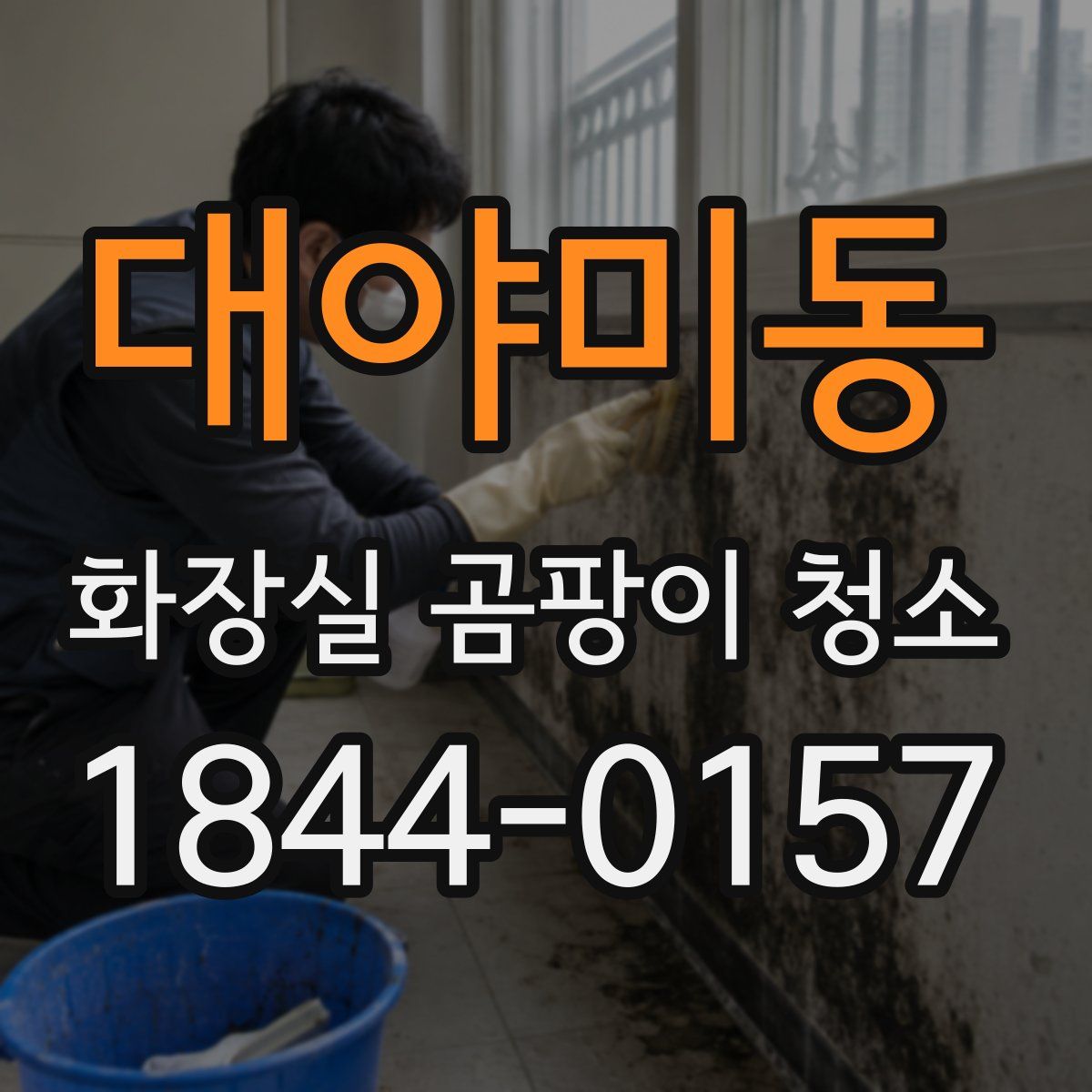 대야미동 화장실 곰팡이 청소