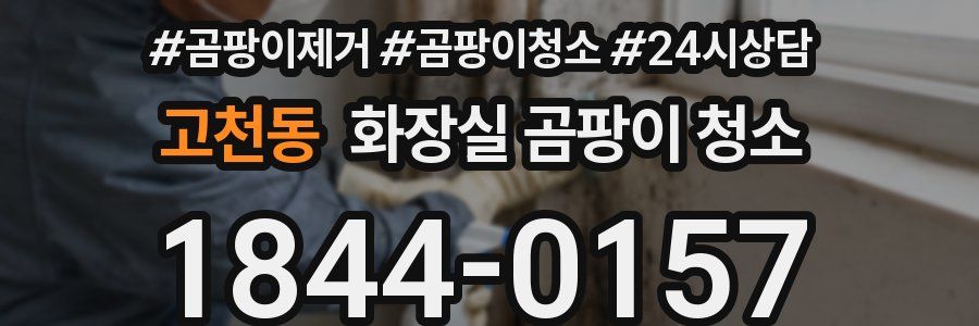 고천동 화장실 곰팡이 청소