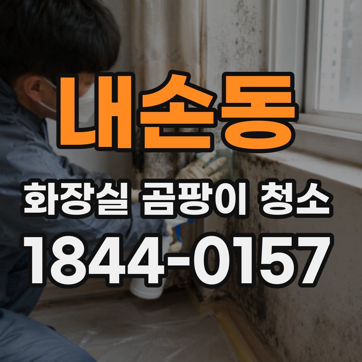 내손동 화장실 곰팡이 청소