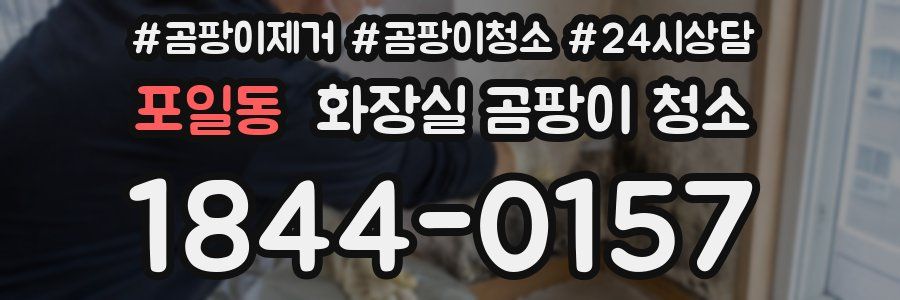 포일동 화장실 곰팡이 청소