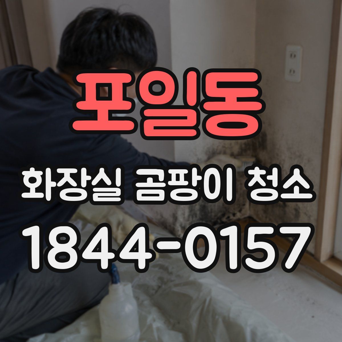 포일동 화장실 곰팡이 청소