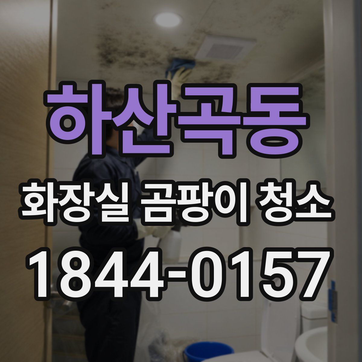 하산곡동 화장실 곰팡이 청소