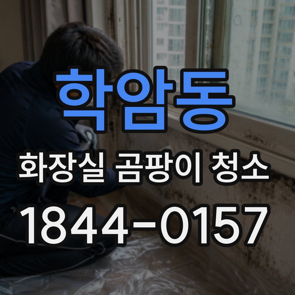 학암동 화장실 곰팡이 청소