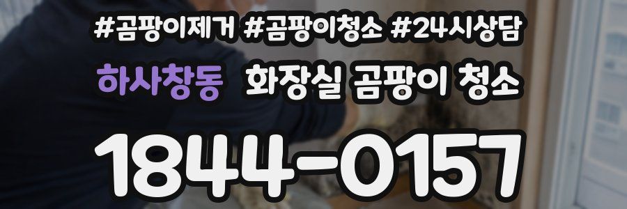하사창동 화장실 곰팡이 청소