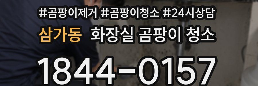 삼가동 화장실 곰팡이 청소