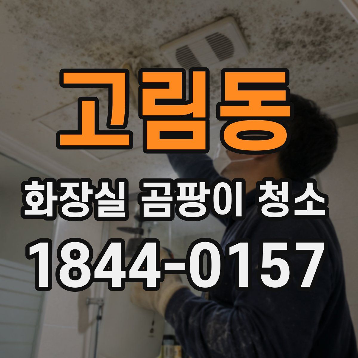 고림동 화장실 곰팡이 청소