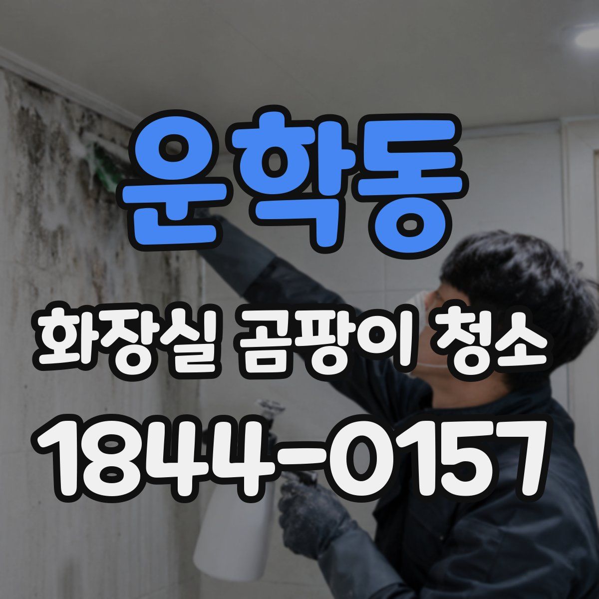 운학동 화장실 곰팡이 청소