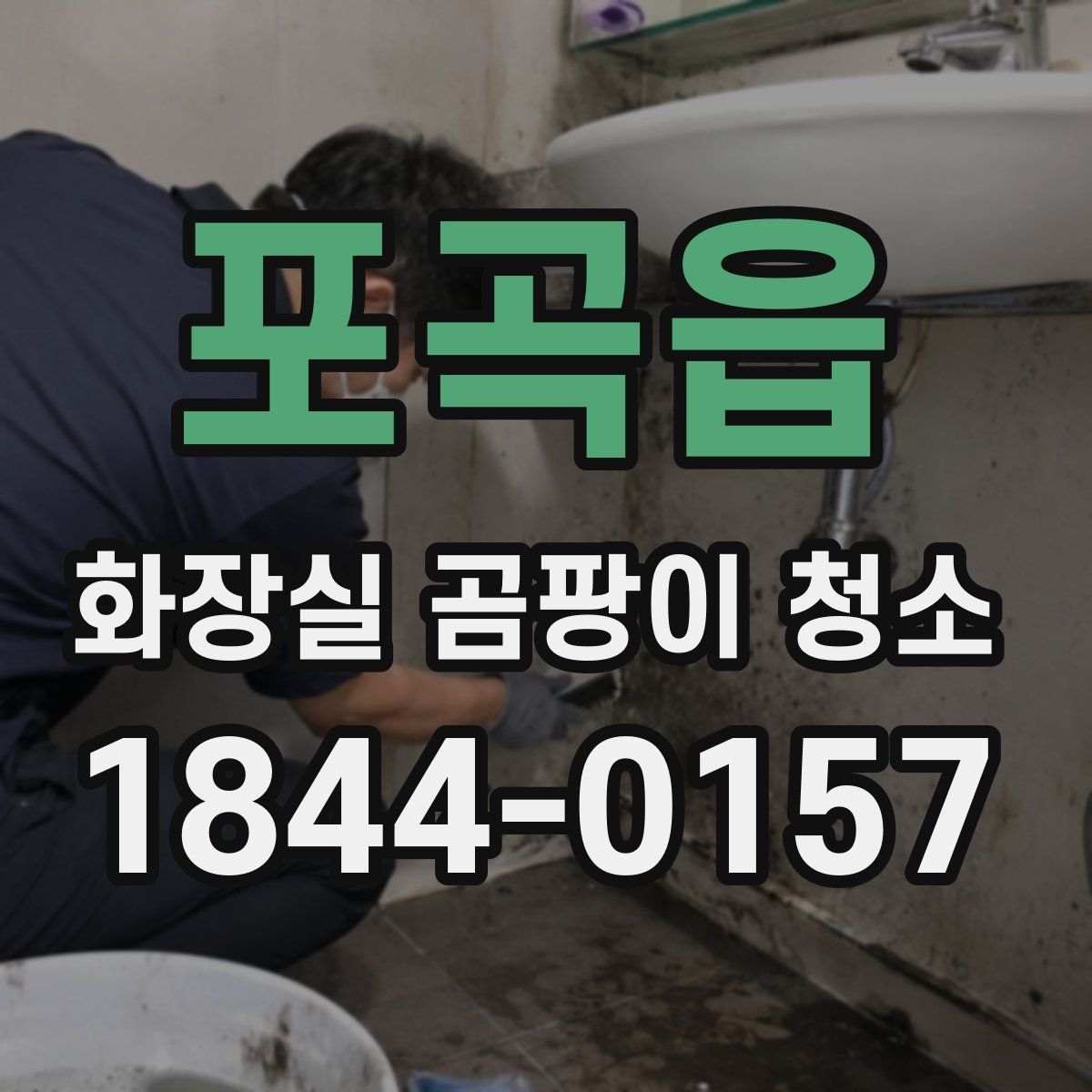 포곡읍 화장실 곰팡이 청소