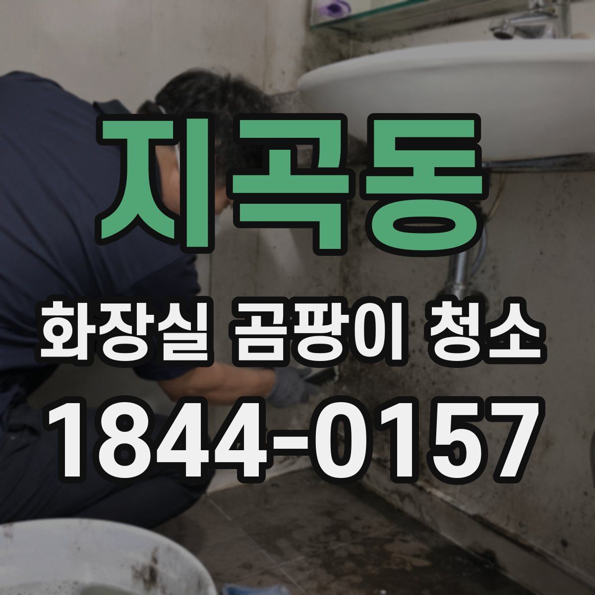 지곡동 화장실 곰팡이 청소