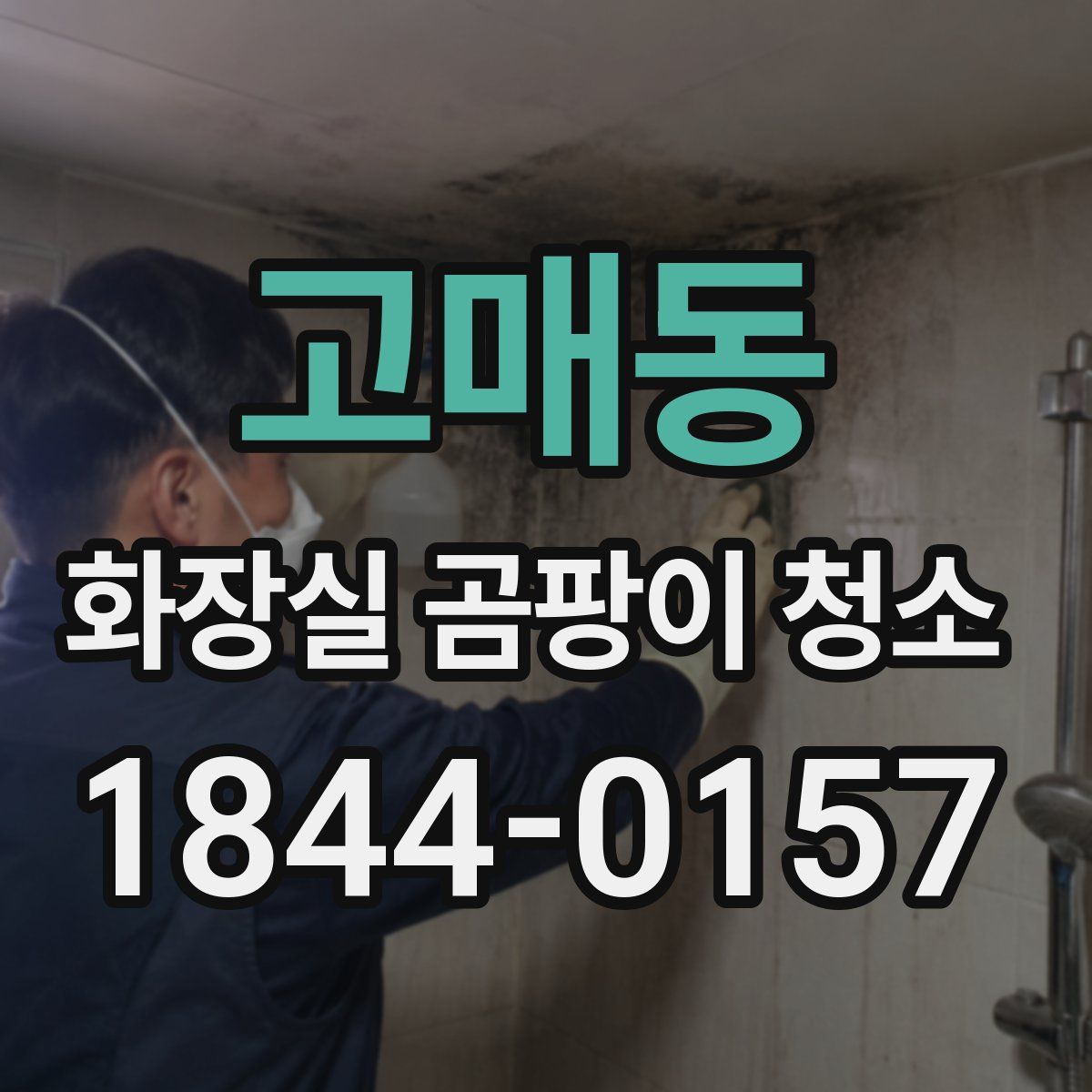 고매동 화장실 곰팡이 청소