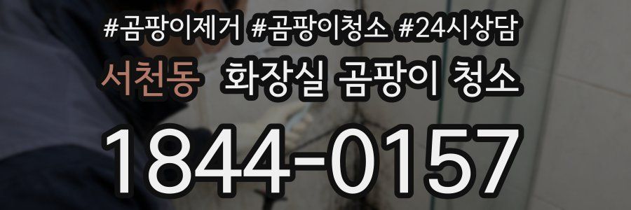 서천동 화장실 곰팡이 청소