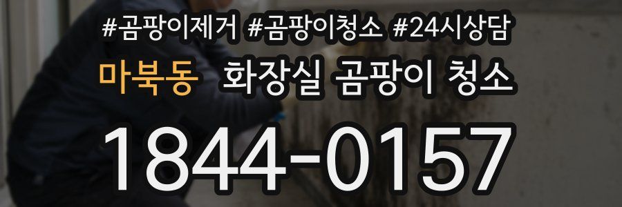 마북동 화장실 곰팡이 청소