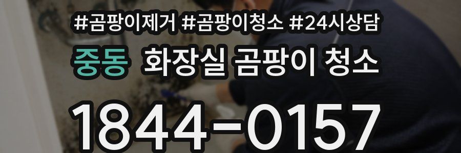 중동 화장실 곰팡이 청소