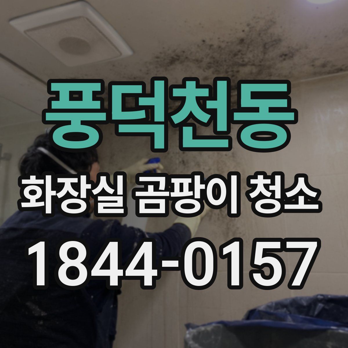 풍덕천동 화장실 곰팡이 청소