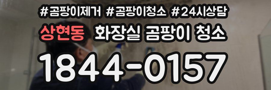 상현동 화장실 곰팡이 청소