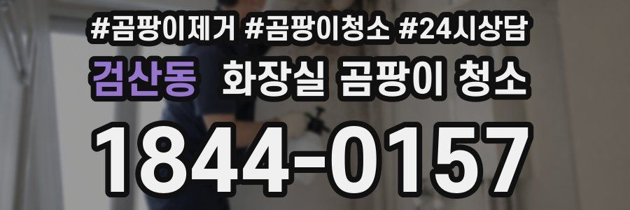 검산동 화장실 곰팡이 청소