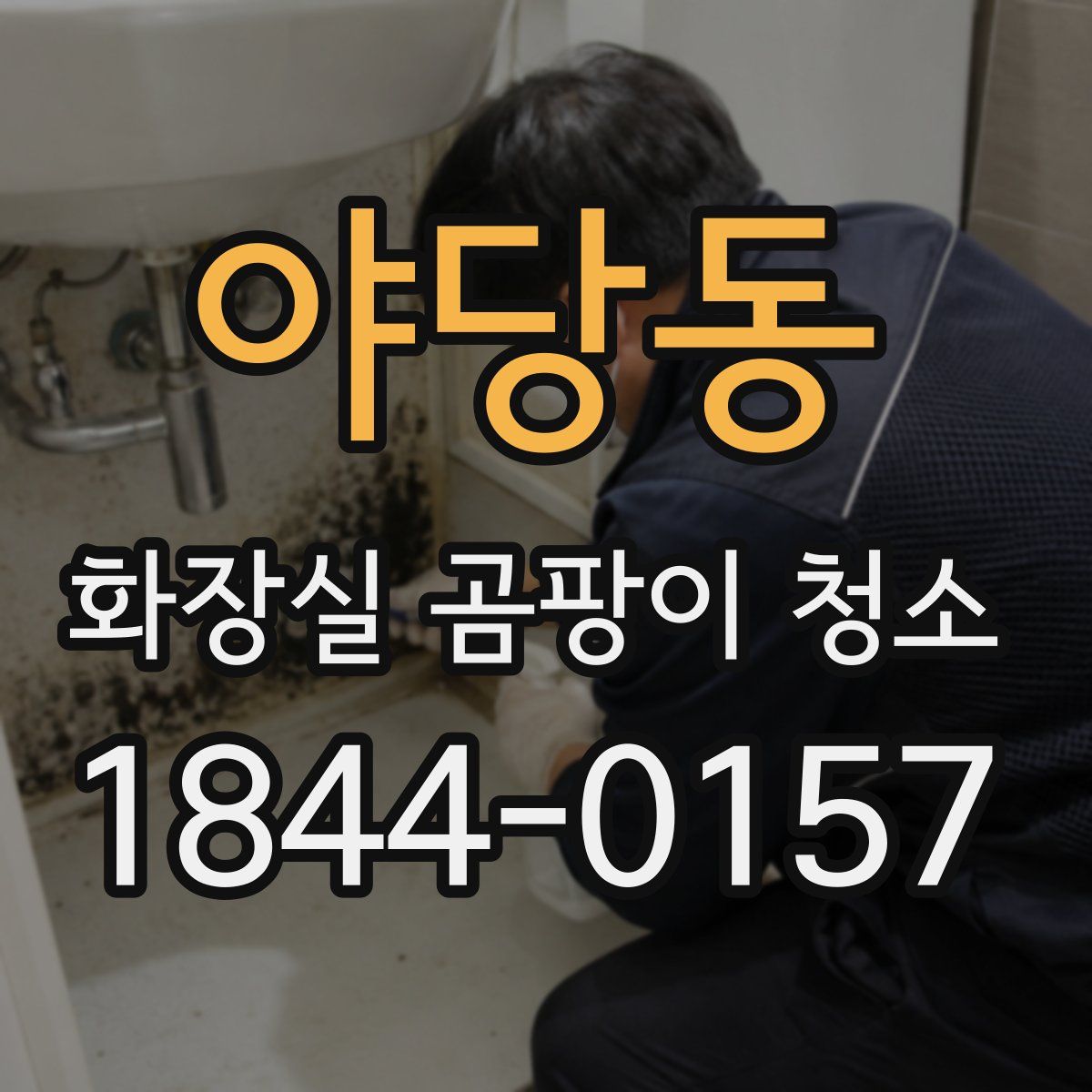 야당동 화장실 곰팡이 청소
