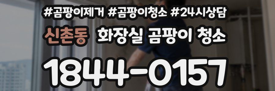 신촌동 화장실 곰팡이 청소