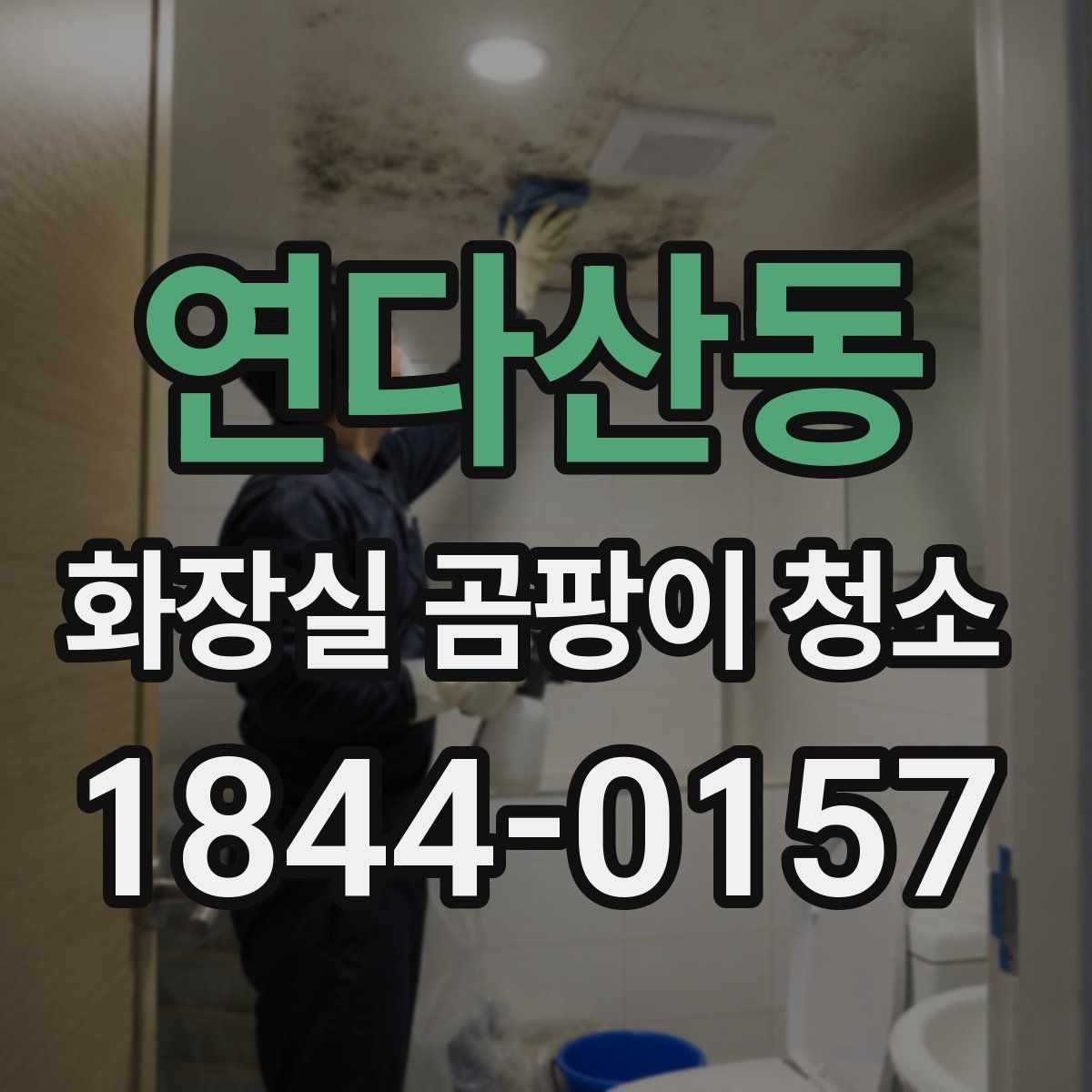 연다산동 화장실 곰팡이 청소