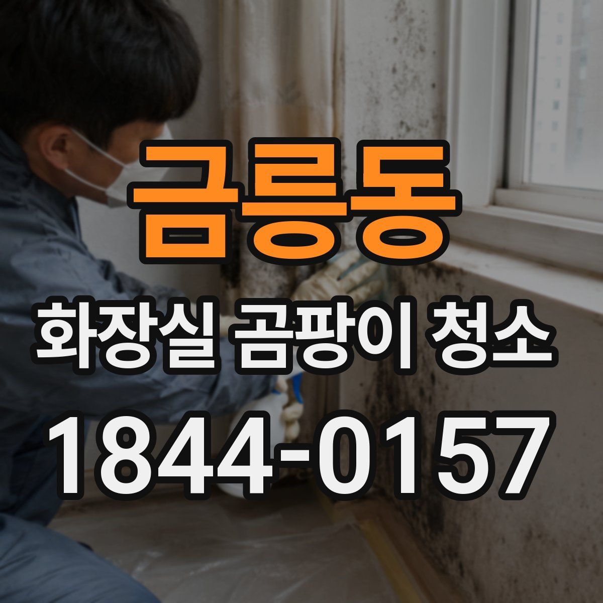 금릉동 화장실 곰팡이 청소
