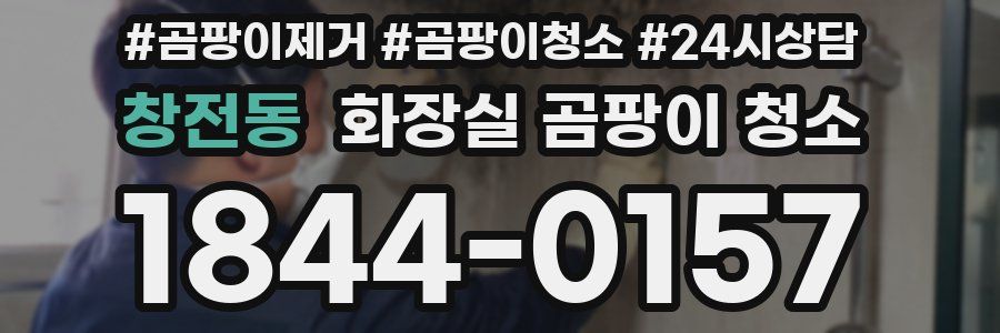 창전동 화장실 곰팡이 청소