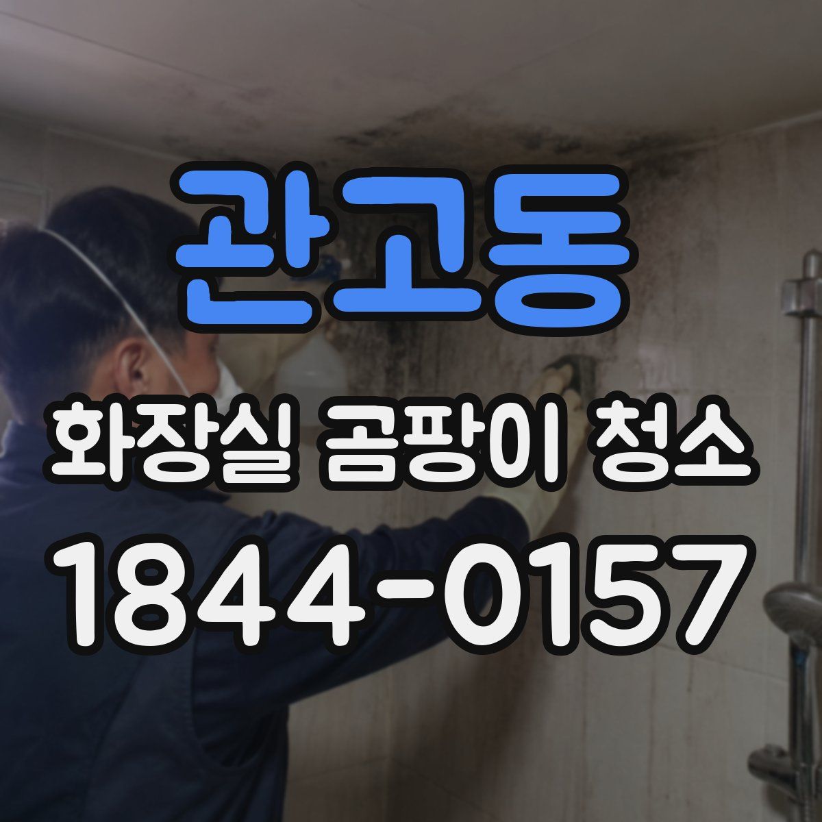 관고동 화장실 곰팡이 청소