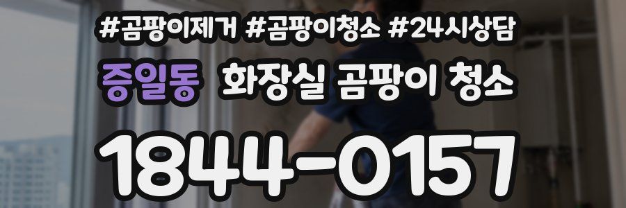 증일동 화장실 곰팡이 청소