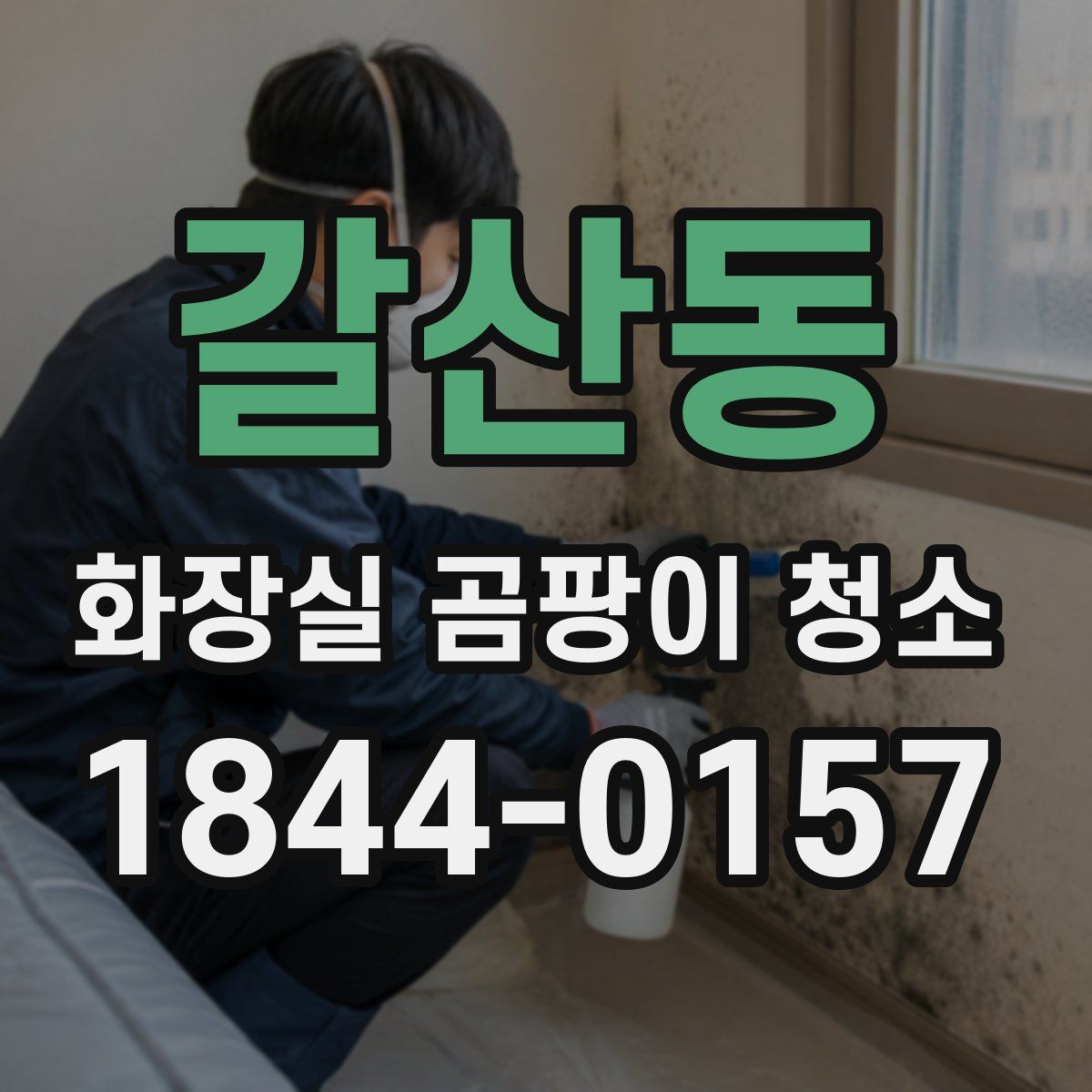 갈산동 화장실 곰팡이 청소