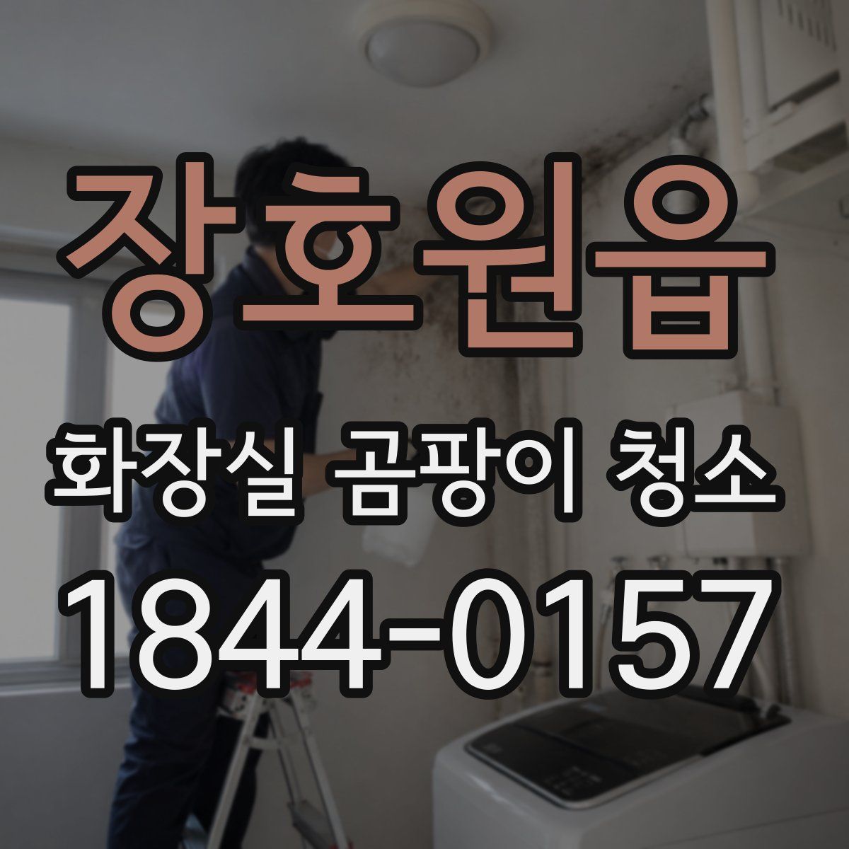 장호원읍 화장실 곰팡이 청소