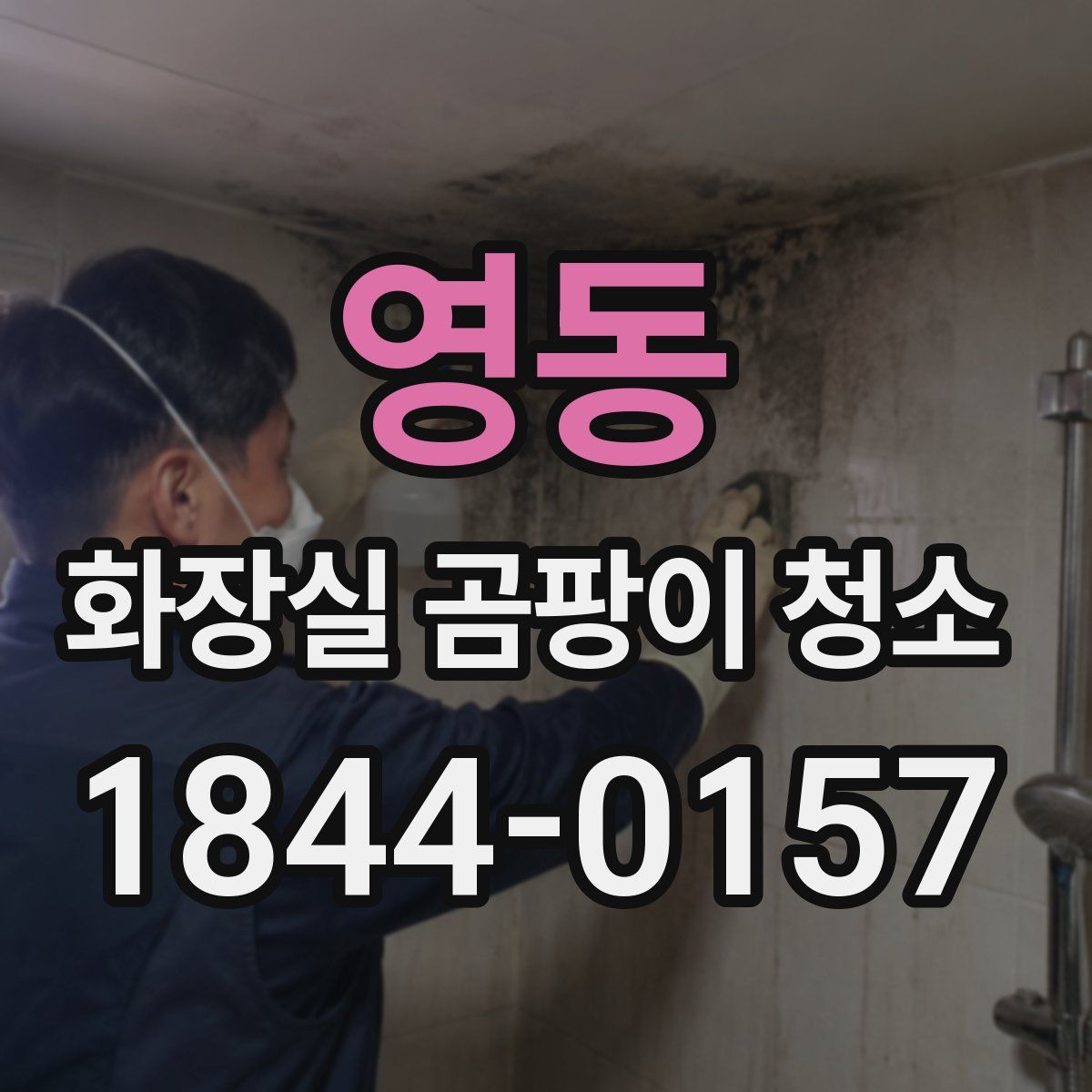 영동 화장실 곰팡이 청소