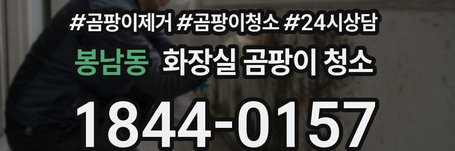 봉남동 화장실 곰팡이 청소