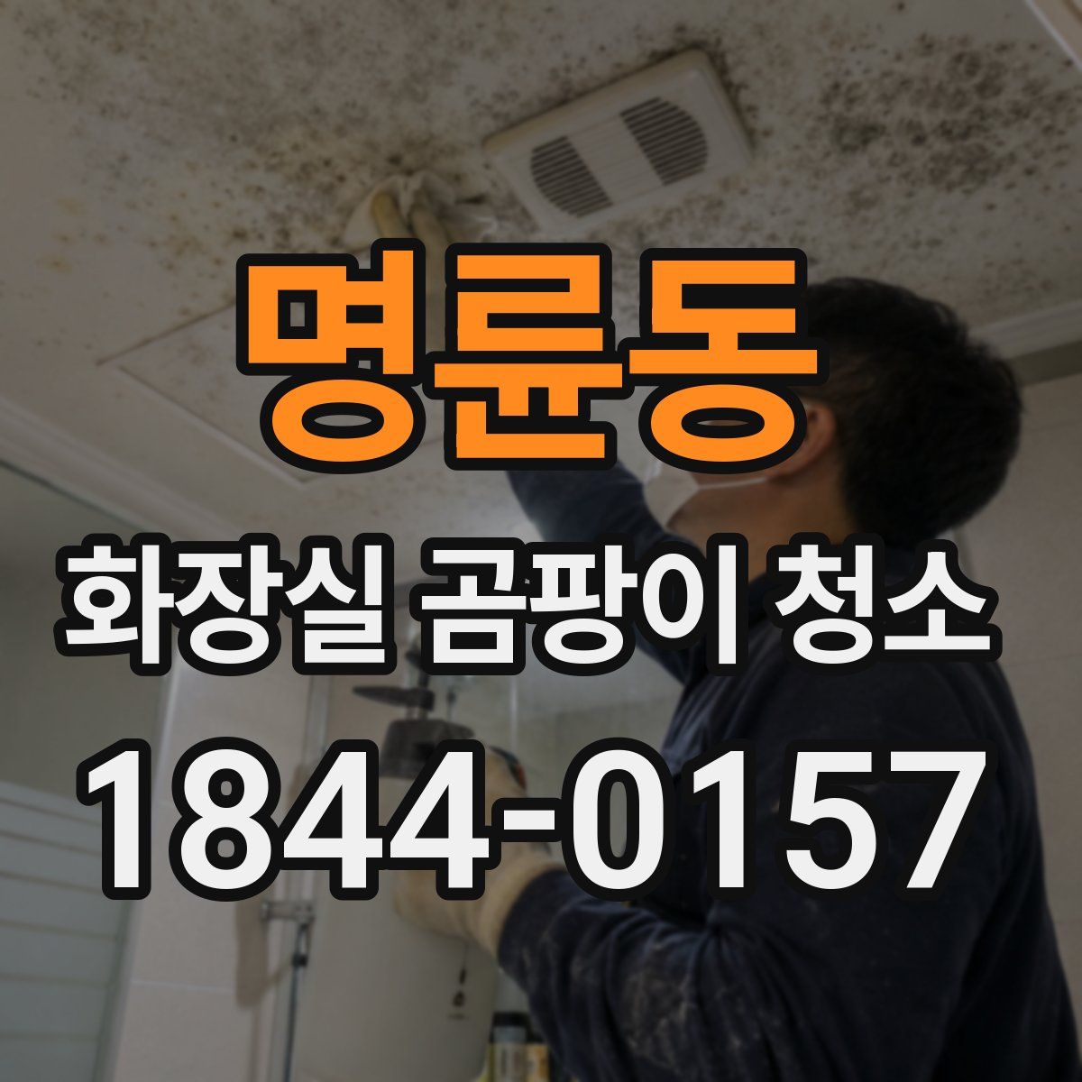 명륜동 화장실 곰팡이 청소