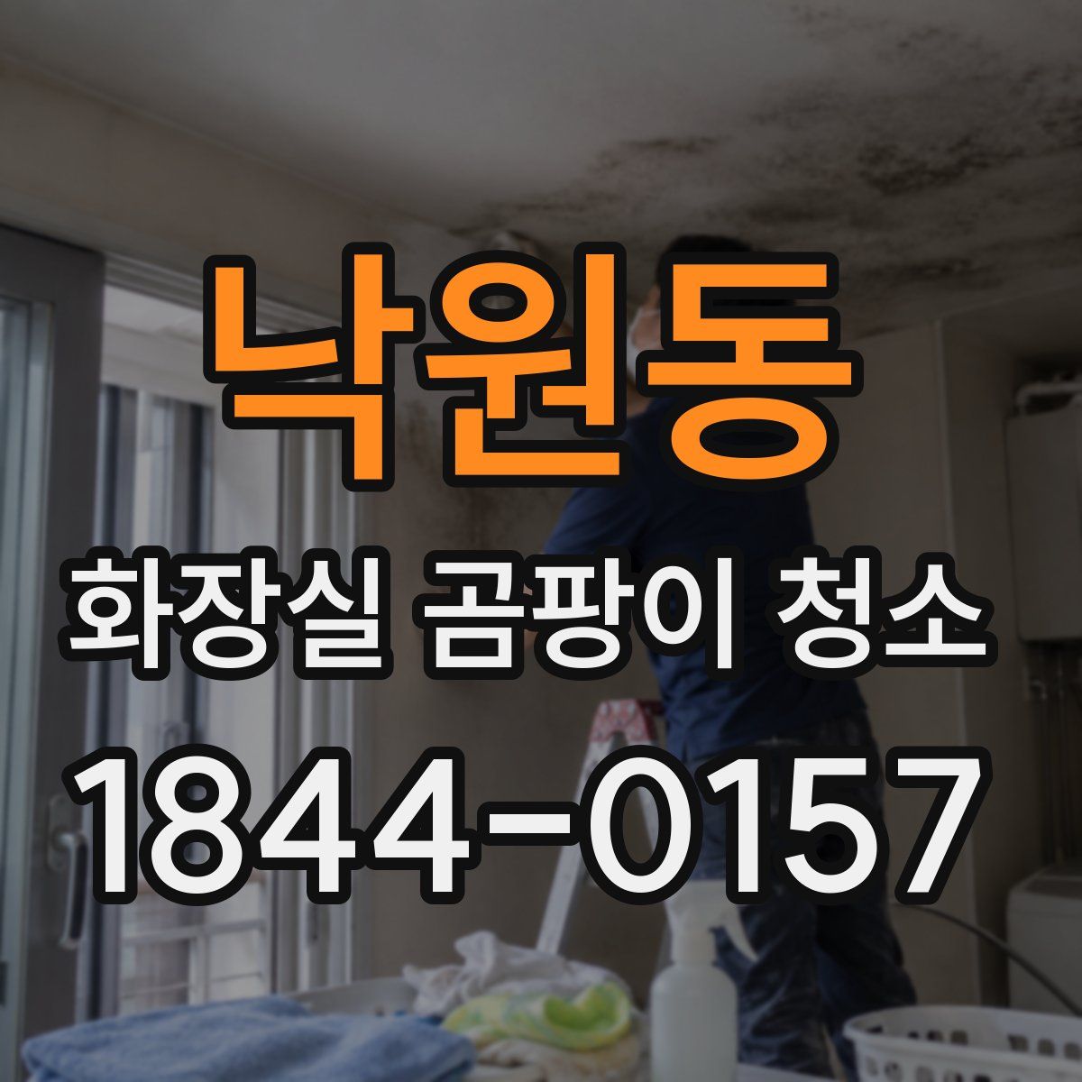 낙원동 화장실 곰팡이 청소