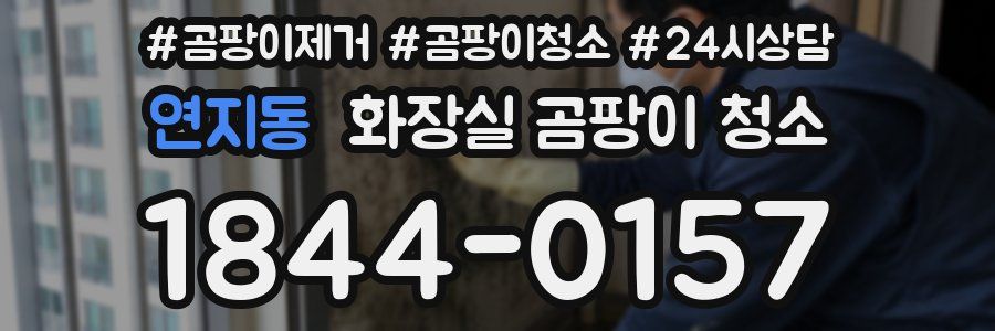 연지동 화장실 곰팡이 청소