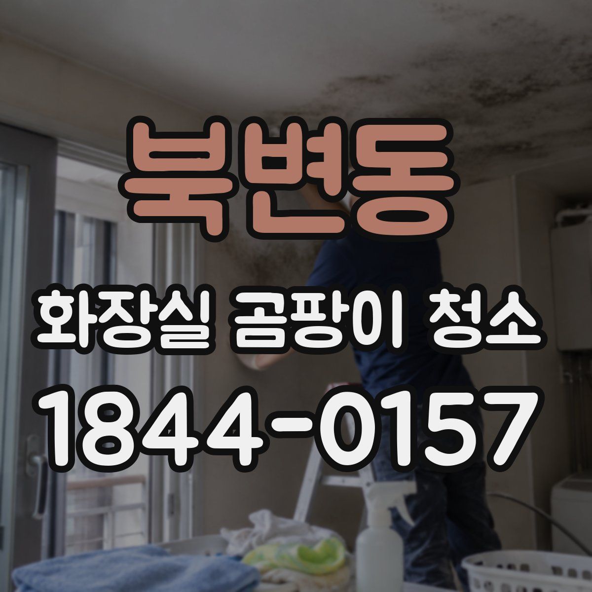 북변동 화장실 곰팡이 청소