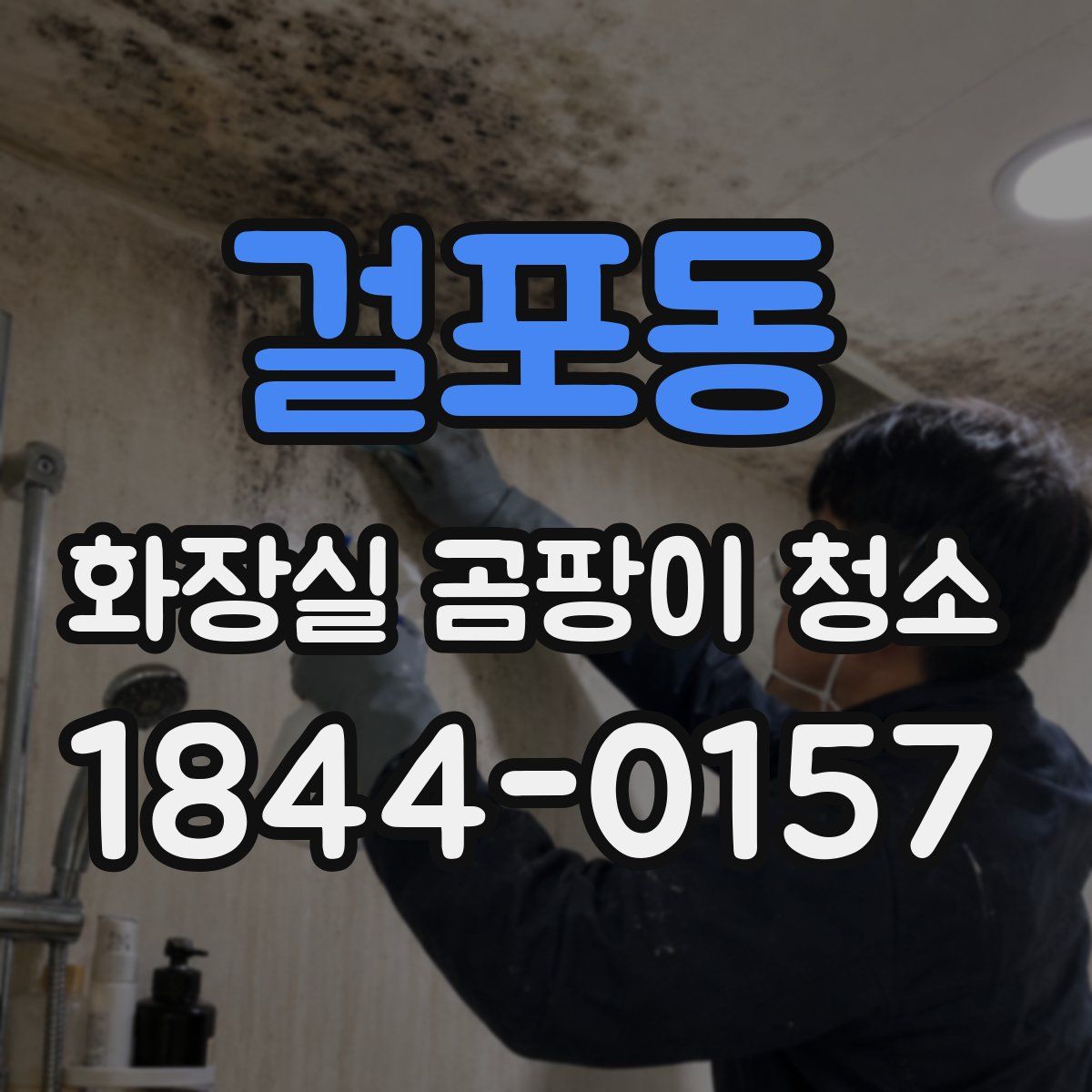 걸포동 화장실 곰팡이 청소